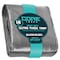 Core Tarps Heavy Duty Tarp, 24 ft L x 0.5 mm H x 24 ft W, 16 Mil, Silver/Black, Polyethylene CT-301-24X24 - alternate 1